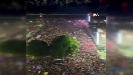 Popun kraliçesi 1.6 milyon kişiyi coşturdu