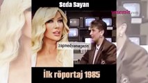 Seda Sayan’ın o hali hayrete düşürdü! 1985 yılında verdiği röportaj...