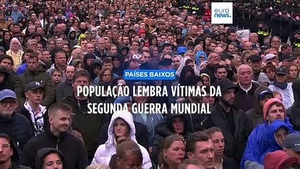 Países Baixos lembram vítimas da Segunda Guerra Mundial