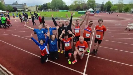 Les marcheurs et marcheuses du Caen Athletique Club