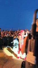 Lil Uzi Vert showing off his dance moves at Coachella