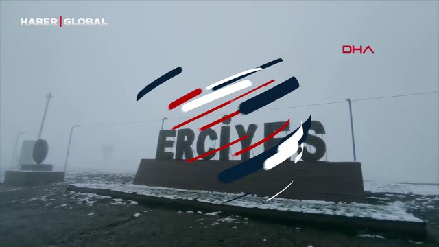 Erciyes Dağı'nda mayıs ayında kar: Hissedilen sıcaklıkta sert düşüş