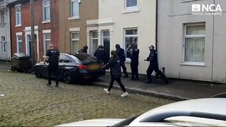 Arrest footage