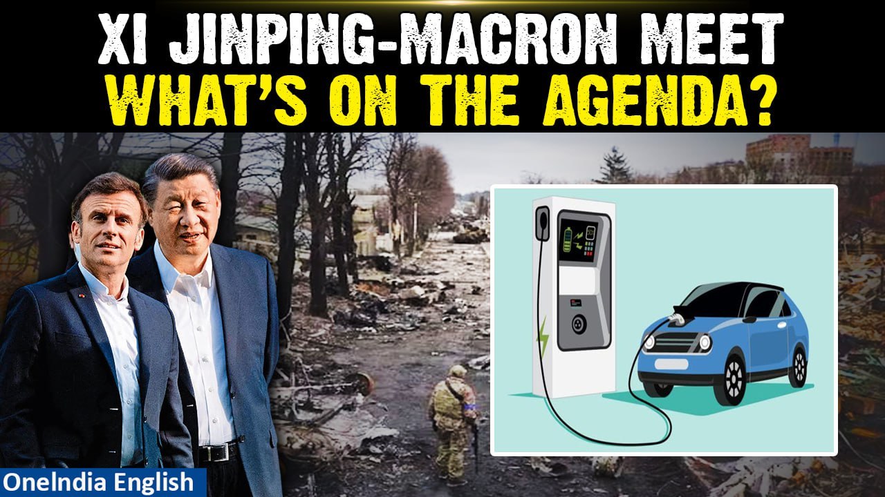 China’s Xi Jinping heads to Paris to meet Macron | Trade, Ukraine War to be discussed | Oneindia