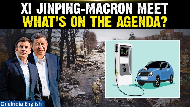 China’s Xi Jinping heads to Paris to meet Macron | Trade, Ukraine War to be discussed | Oneindia