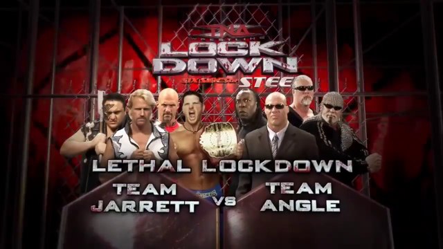 TNA Lockdown 2009 - Team Jarrett vs Team Angle (Lethal Lockdown Match)