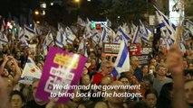 Thousands of Israelis attend anti-government rally in Tel Aviv