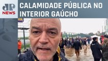 Após temporais, Centro de Canoas, RS, é atingido por alagamento