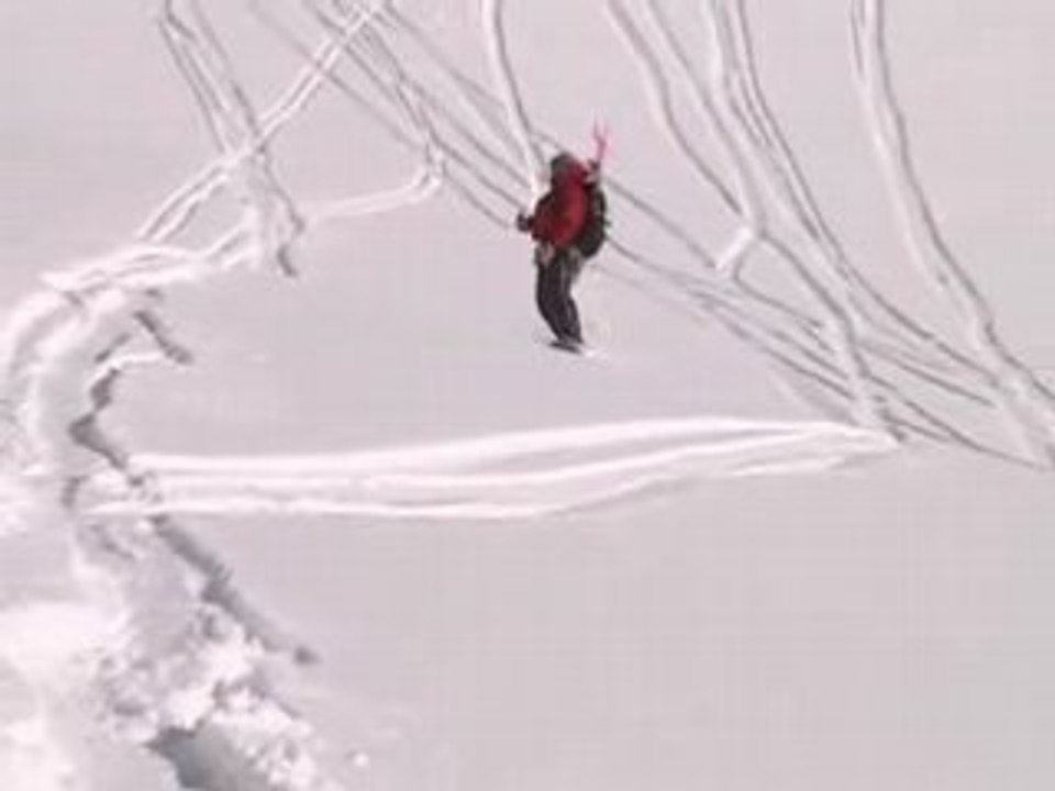 Alaska snowboarding