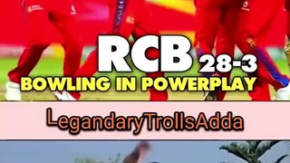 RCB in the task of spoiling the playoffs of other teams | RCB Massive Comeback Victories | Funny Shorts | Tata IPL 2024 #legandarytrollsadda