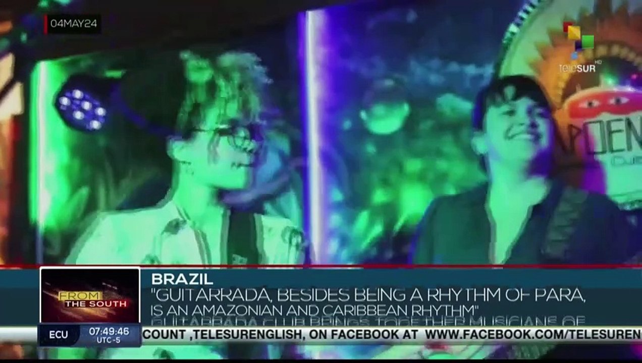 Brazil, Belem do para Dances to the rhythm of the Guitarrada