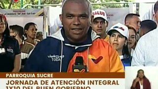 Mega Jornada de Atención Integral del 1X10 del Buen Gobierno beneficia a ciudadanos de Caracas