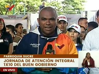 Mega Jornada de Atención Integral del 1X10 del Buen Gobierno beneficia a ciudadanos de Caracas