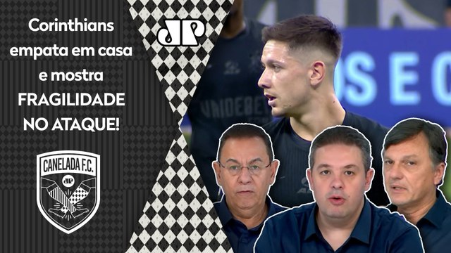 Foi um jogo apenas aceitável... MAURO CEZAR crítica mais um jogo sem vitória do Corinthians.