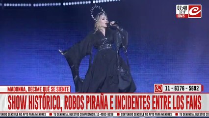 Así fue el impresionante show multitudinario de Madonna en Brasil