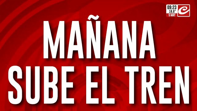 Desde mañana, el boleto de tren aumentará un 54% por ciento: ¿Qué piensan los usuarios?