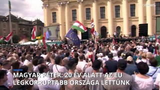 Magyar Péter: Feloszlatjuk az Orbán-Tiborcz-Mészáros részvénytársaságot