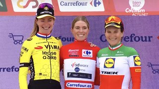 Cycling - La Vuelta Femenina 2024 - Stage 8 - Epilogue with Demi Vollering, Riejanne Markus, Elisa Longo Borghini