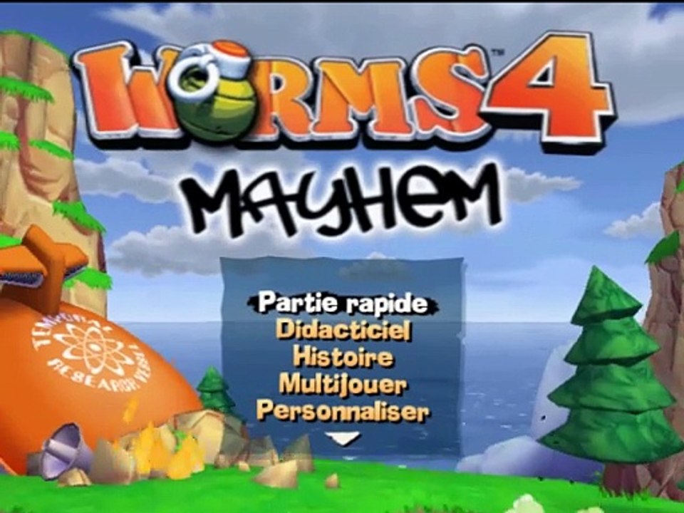 Worms 4: Mayhem online multiplayer - ps2