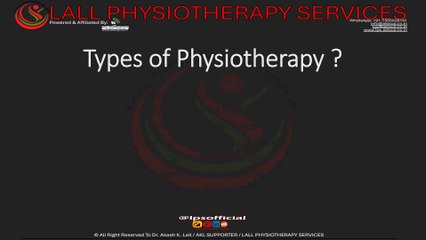 Discover the Different Types of Physiotherapy 🩺