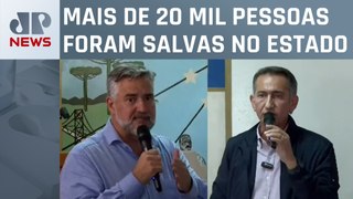 Paulo Pimenta e Waldez Gomes confirmam ações necessárias para estado de calamidade pública