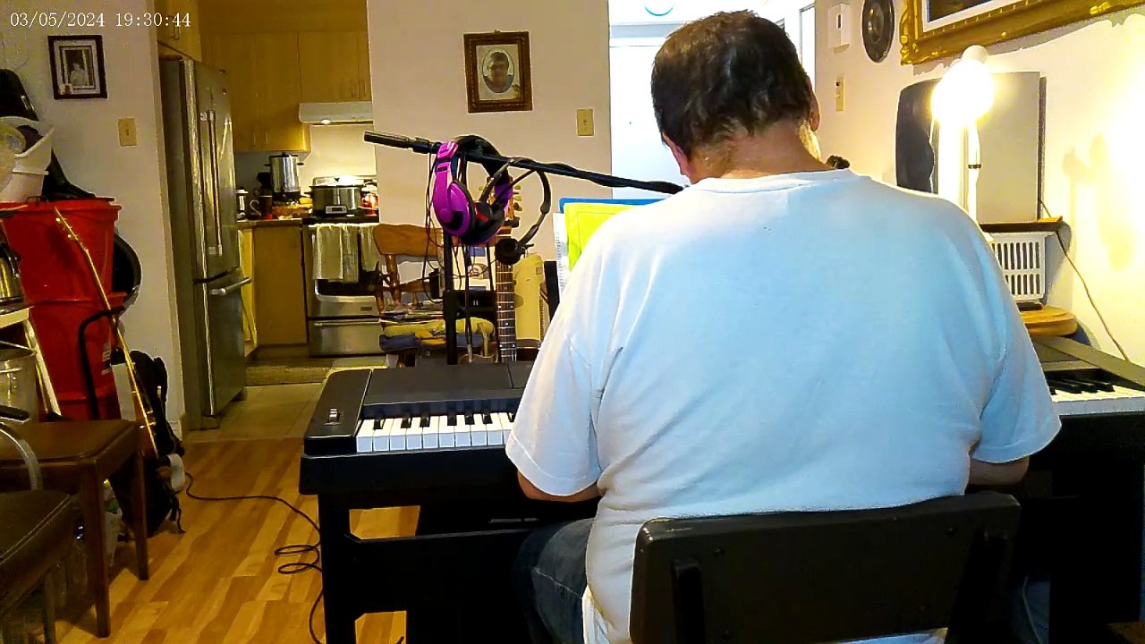 ORGAN & electric guitar, on LED ZEP'S what is and what should never be (2).