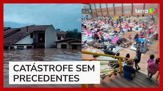 Chuvas no RS: veja como estão cidades de Canoas e São Leopoldo após chuvas