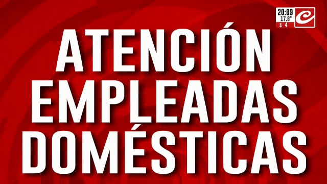 ¿Se confirmaron los aumentos a empleadas domésticas?