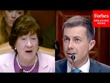 ‘That Really Concerns Me’: Susan Collins Sounds Alarm To Buttigieg About Infrastructure Budget