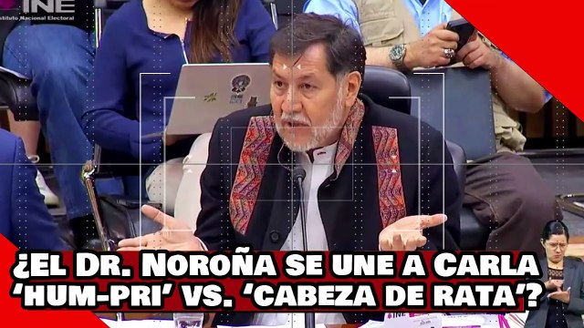 ¡VEAN! El Dr. NOROÑA se UNE a CARLA ‘Hum-PRI’ vs. ‘CABEZA de RATA’ para QUE no LOGRE ser DIPUTADO