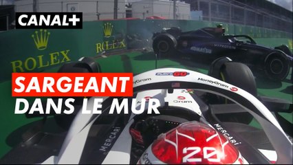 Logan Sargeant dans le mur - Grand Prix de Miami - F1