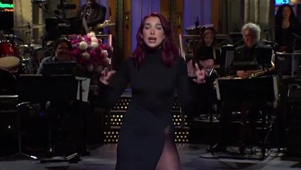 Dua Lipa Reacts to Viral Meme of Her Dancing on SNL 🎤
