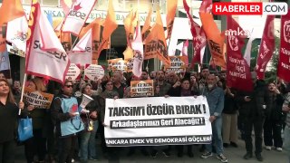 Ankara Emek ve Demokrasi Güçleri Tutuklananlar İçin Eylem Yaptı