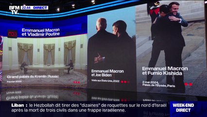 À L'ÉPREUVE DES FAITS - Tape dans le dos, accolade: la méthode Macron