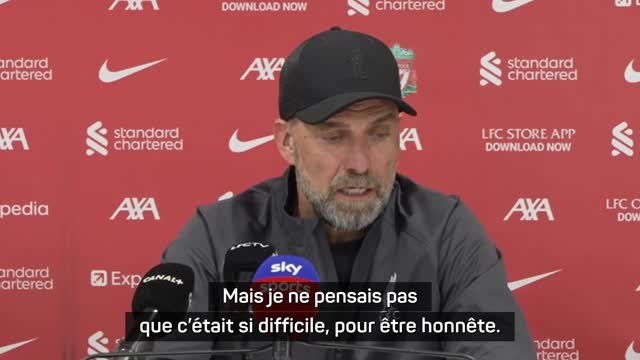 Liverpool - Klopp révèle la partie épuisante du rôle d'entraîneur des Reds
