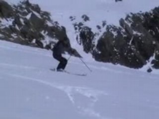 La Grave Ski, descente sur St-Christophe 2006