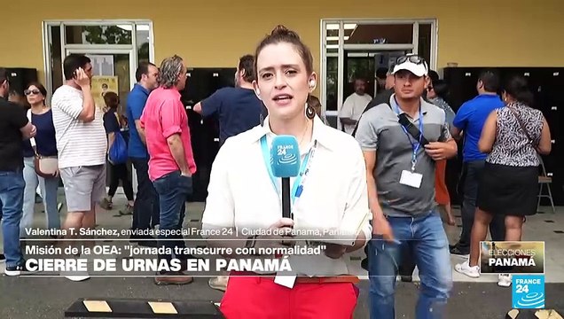 Informe desde Ciudad de Panamá: cierran las urnas y se inicia el conteo de votos