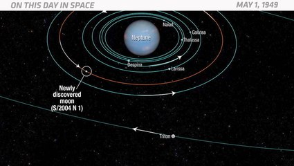 OTD In Space – May 1: Neptune's Moon Nereid Discovered