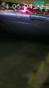 Willetton stabbing: CCTV shows how police shot teenager after knife attack