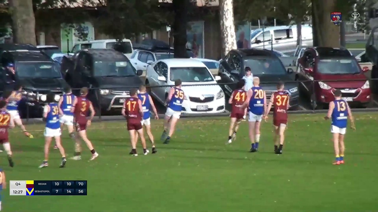 BFNL 2024 round 4: Redan v Sebastopol - 4th quarter goals - The Courier - May 4, 2024