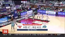 KCC, KT 꺾고 챔프전 우승…허웅 MVP
