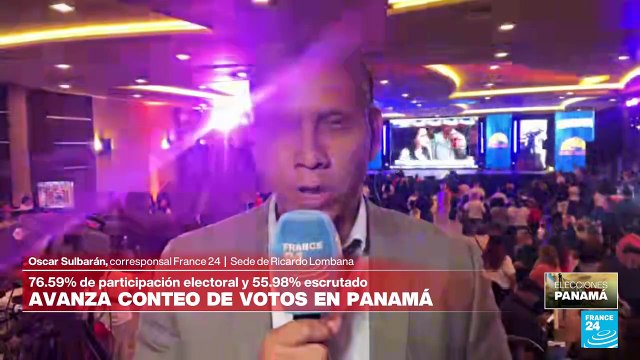 Informe desde Ciudad de Panamá: así se vive el conteo de votos desde la sede de Ricardo Lombana