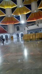 Masjid 99 kubah dilihat dari dalam