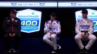 Kyle Larson on last lap: ‘I didn’t think I could get next to him’