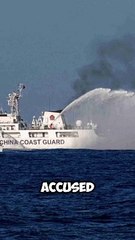 Philippines accuses China of damaging its vessel at hotly contested shoal !