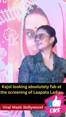 Kajol looking absolutely fab at the screening of Laapata Ladies