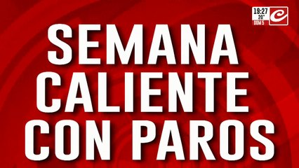 Semana caliente con paros: a partir de este lunes, trenes más caros