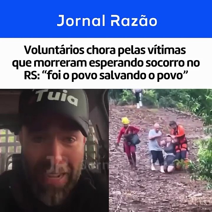 Cidadão em desespero afirma que se não fosse os próprios moradores socorrendo as vítimas a tragédia seria muitas vezes pior