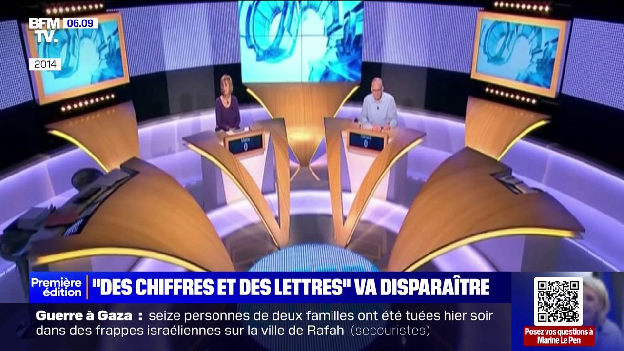 "Des chiffres et des lettres", c'est fini ! Le jeu télévisé diffusé depuis 1965 s'arrêtera à la rentrée