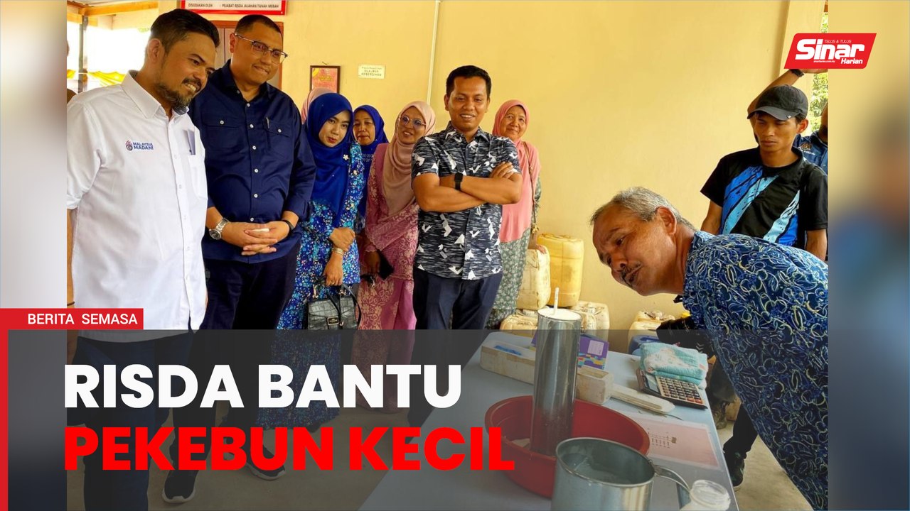RM39.5 juta tingkatkan produktiviti pekebun kecil - RISDA